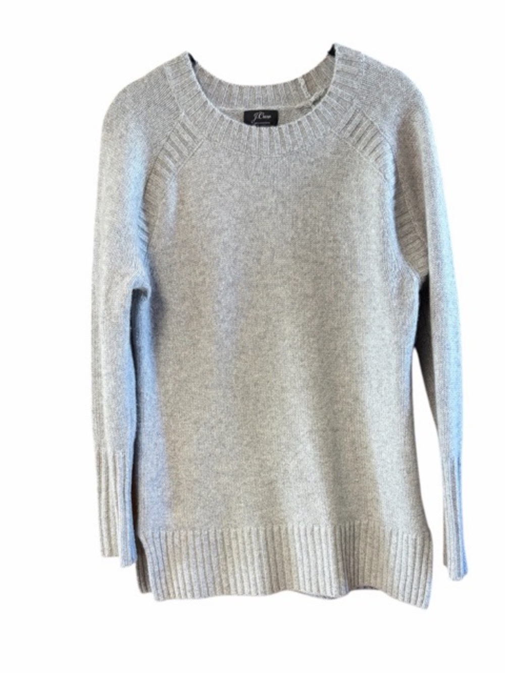 J.Crew Cashmere Crewneck Tunic‎ Sweater